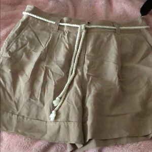 Tan shorts